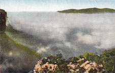 Mist in the mountains